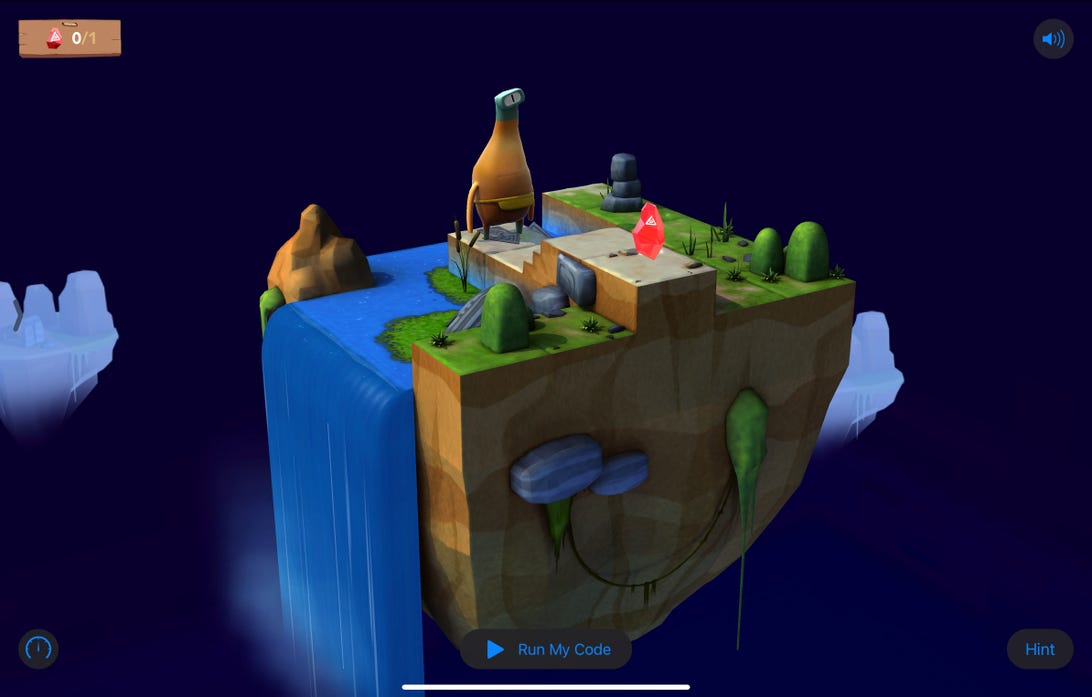 Screenshot of Swift Playgrounds 4