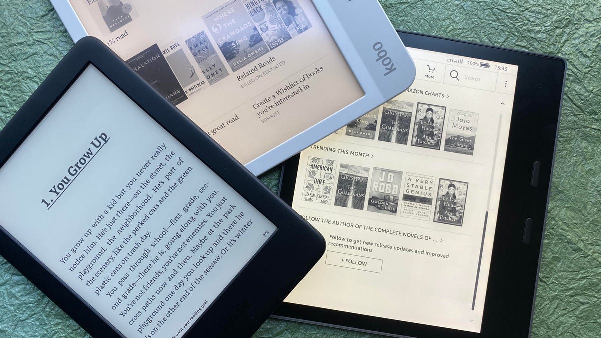 The Best E Reader For 2021 Cnet Best android e reader 2021