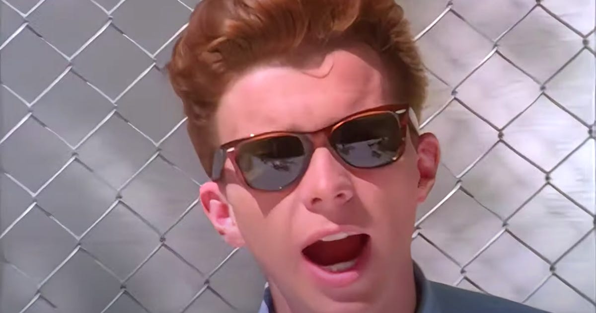 Rick Astley S Never Gonna Give You Up Is Remastered In 4k For An Extra Crisp Rickroll Cnet