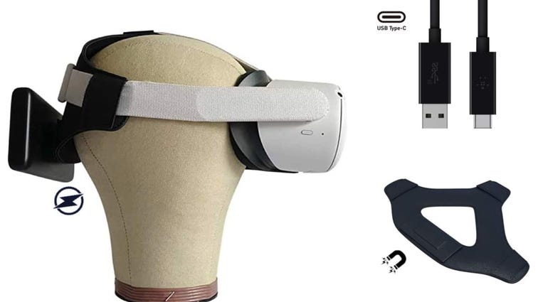NEWZEROL Kopfpolster Kompatibel für Oculus Quest 2 Einstellbar Reduzieren des Kopfdrucks Komfortables Berühren VR-Zubehör für Oculus Quest 2 Meta Quest 2, Erweiterte Unterstützung