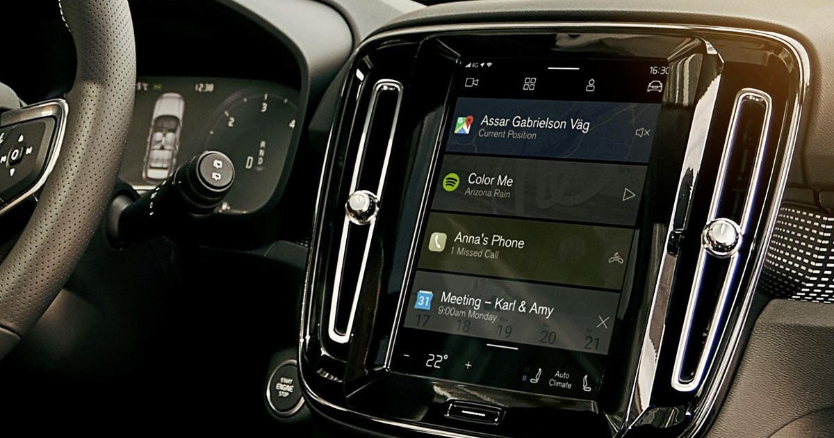 Volvo's nextgen infotainment will pack Google Maps, Assistant and Play