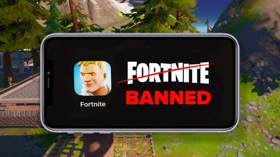 Apple officially kicks Fortnite off the iPhone, iPad, banning Epic's  developer account - CNET