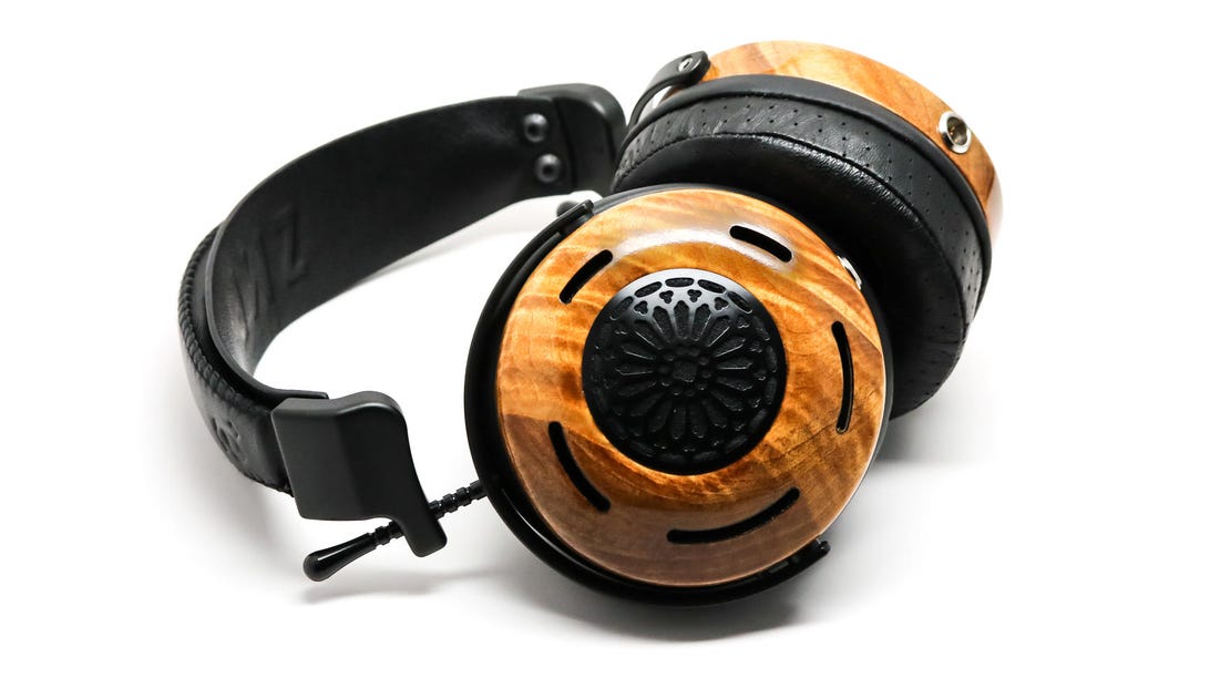 The ZMF Auteur is a fancy, crafted set of headphones
