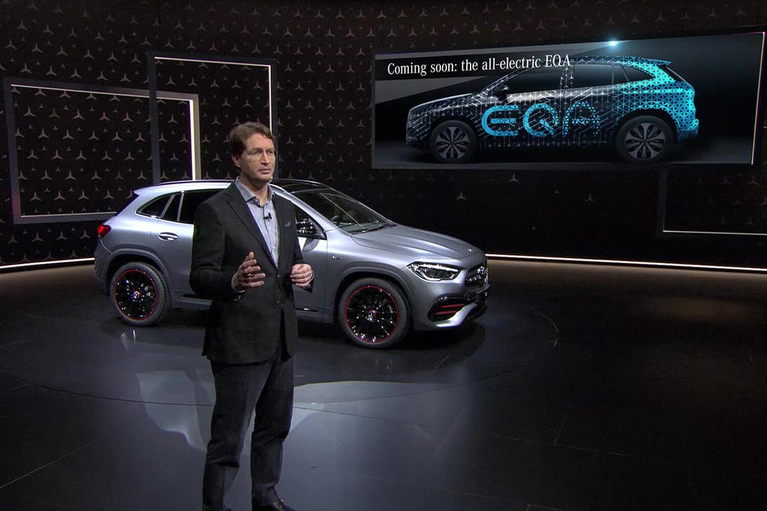 Daimler Ceo Ola Kallenius Announced Eqa For 2020