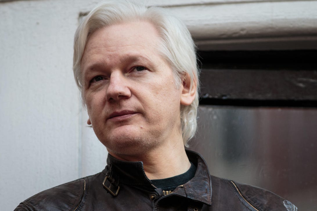 Edward Snowden asks Trump to pardon Julian Assange