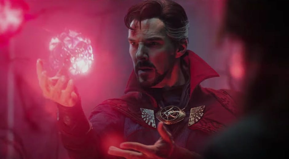 Doctor Strange 2 trailer introduces Charles Xavier and evil Wanda - CNET