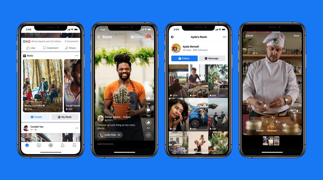 Reels are coming to Facebook in expanded test