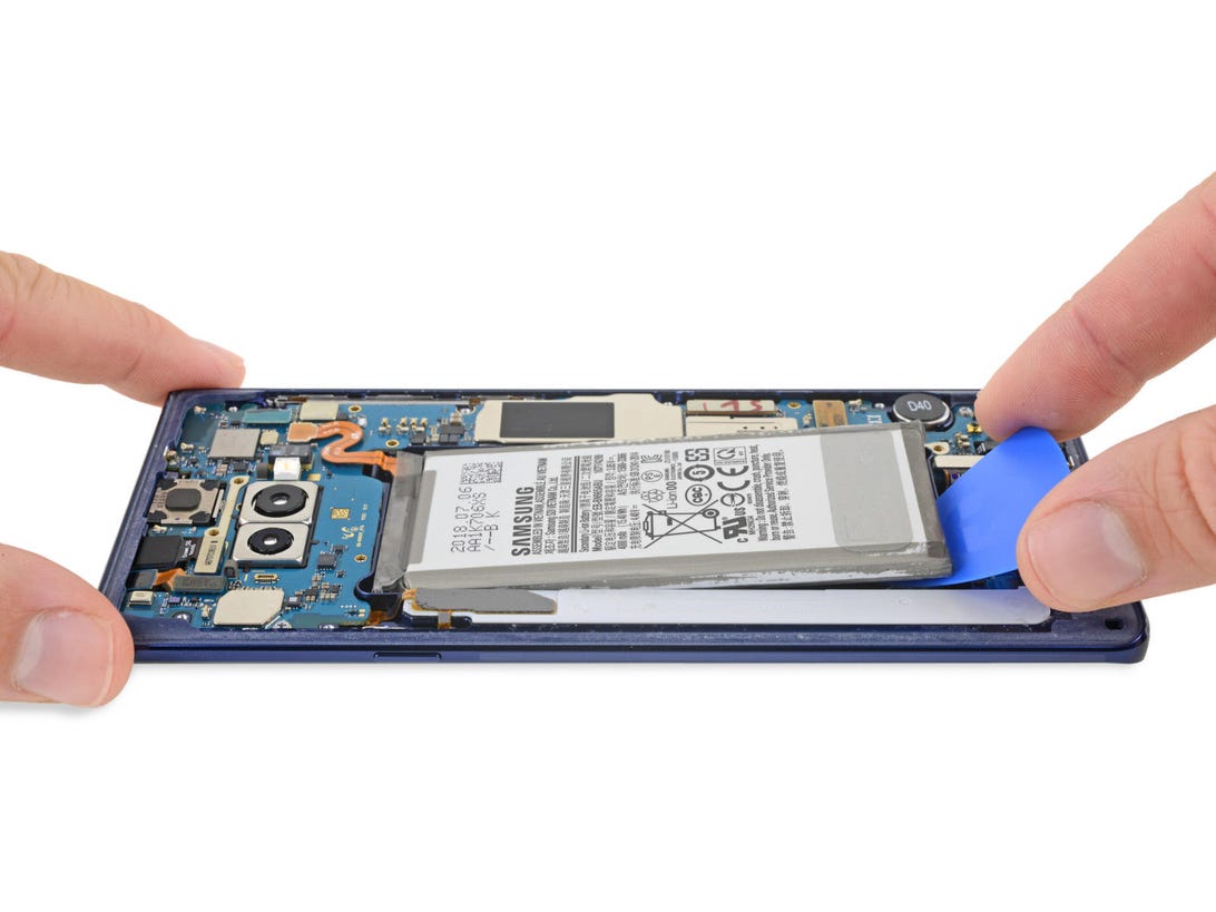 Galaxy Note 9 iFixit teardown reveals a powerhouse battery