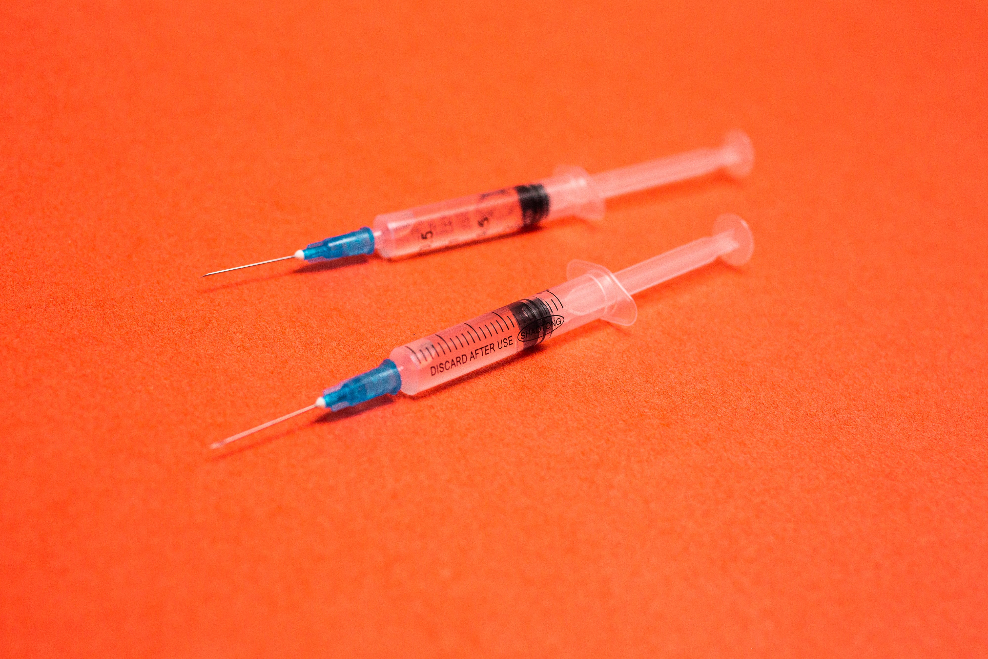 vaccine syringes