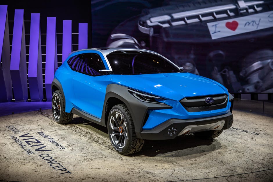 Subaru Viziv Adrenaline Concept Looks Like A Crosstrek From The Future Roadshow