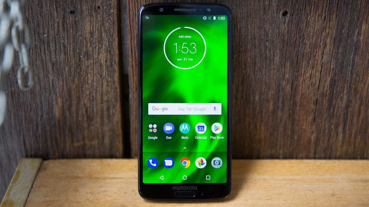 The Unlocked Motorola Moto G6 Is The Ultimate Backup Or Kid Phone For 88 Update Expired Cnet