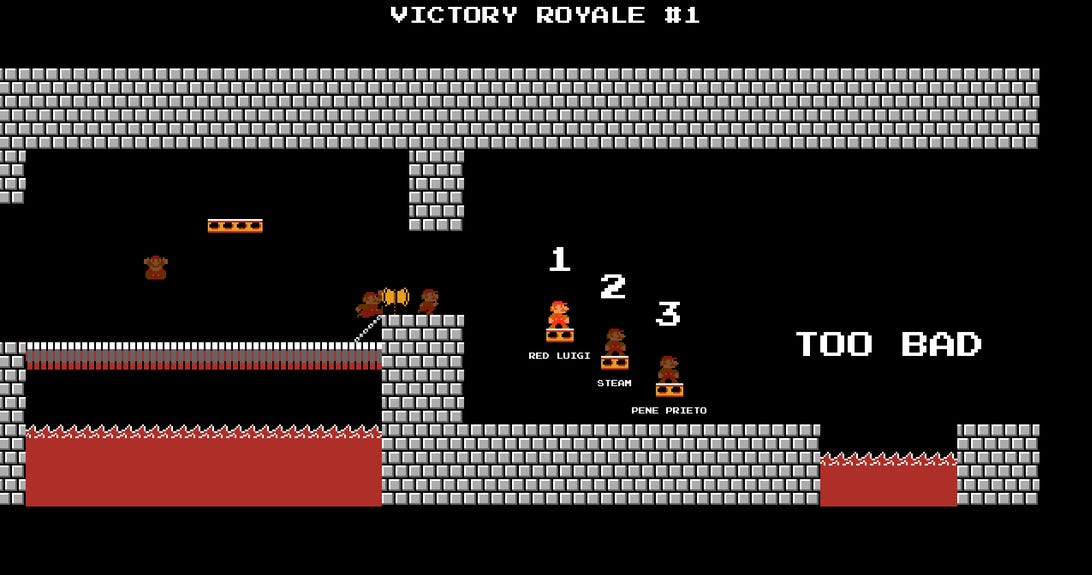 Mario Royale gives a Nintendo classic the battle royale treatment