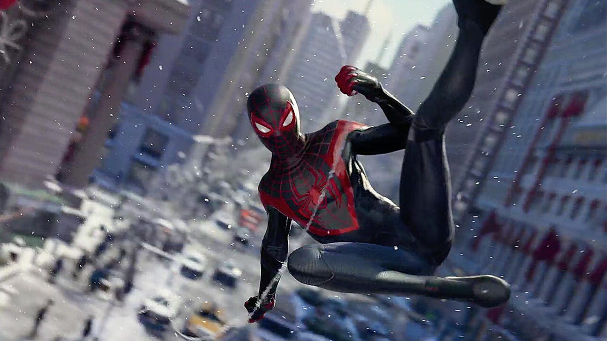 Insomniac Compares Ps5 Marvel S Spider Man Miles Morales To Uncharted Lost Legacy Cnet
