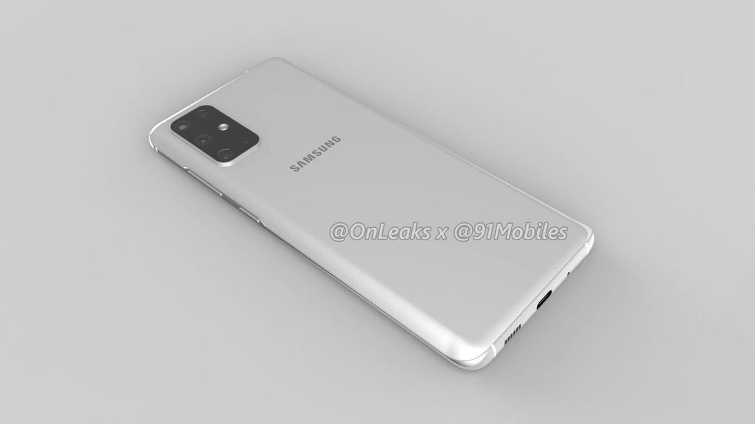Galaxy S11 Plus render reveals possible final camera layout