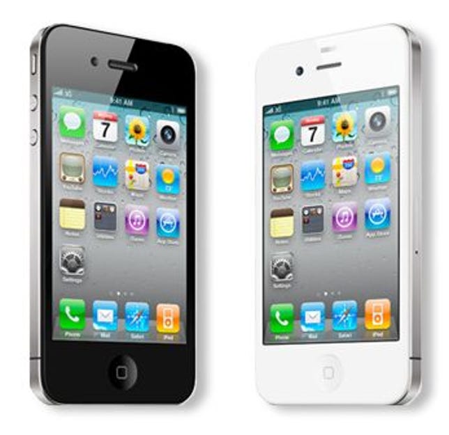 Available in black or white, RadioShack has the no-contract iPhone 4S for hundreds below the regular price.