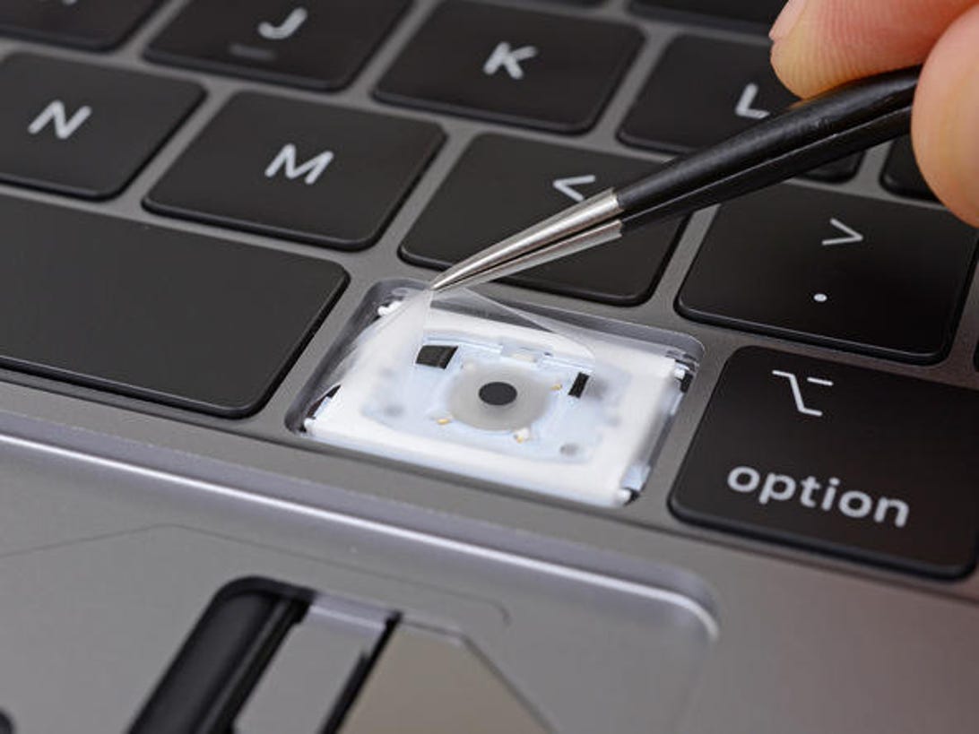 Apple’s new MacBook Pro keyboard may avoid sticky keys after all