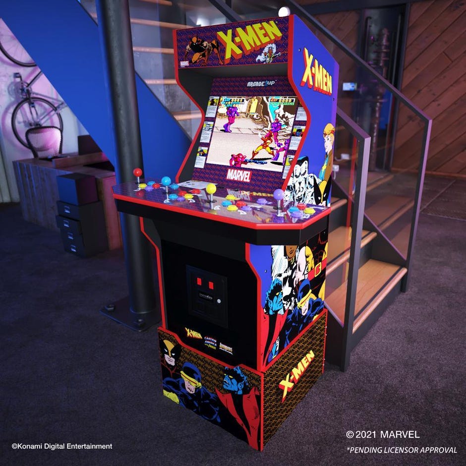 Arcade1up Brings X Men Dragon S Lair Killer Instinct To Cabinet Collection Cnet