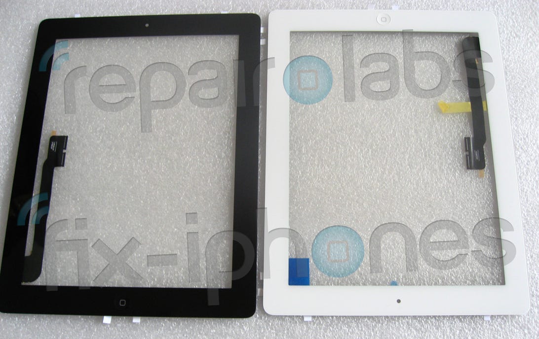 Possible iPad 3 parts, that don't look all that different from iPad 2 parts.