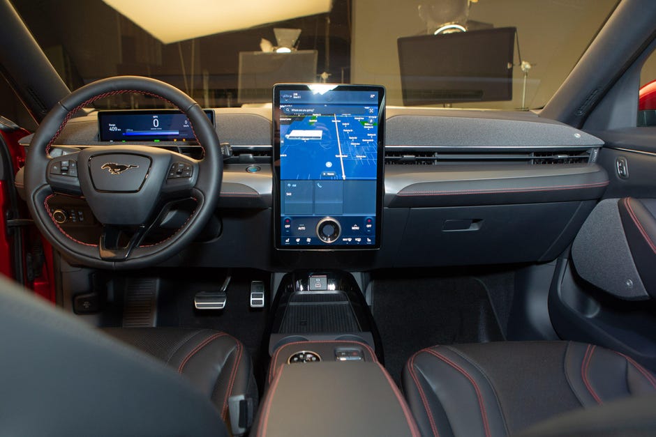 The Ford Mustang Mach E S Infotainment System Aims To Please Roadshow