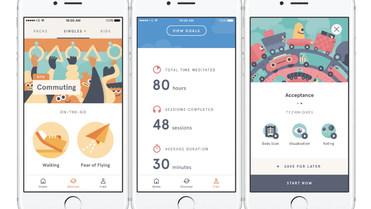 Headspace app redesign helps you find zen in 2017 - CNET
