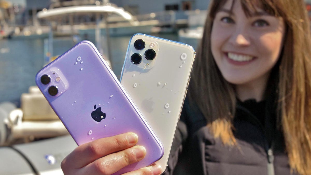 Iphone 11 And 11 Pro Might Secretly Be Waterproof Results Of Our Water Test Cnet
