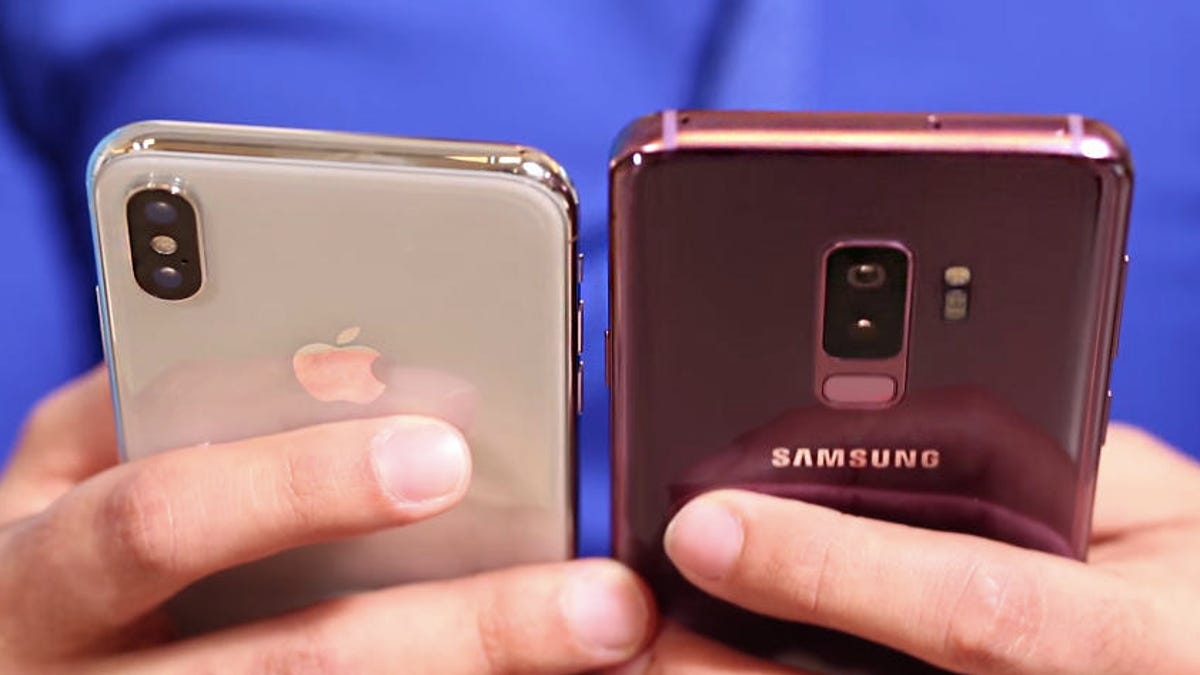Iphone X And Galaxy S9 Comparison Which To Buy Cnet