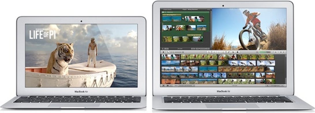 A future MacBook Air may depart from the 11- and 13-inch designs to date.