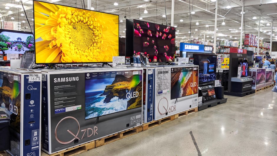 How much is a 65 inch samsung tv at walmart Walmart Vs Best Buy Vs Target Vs Costco What S The Best Store For Buying A Tv Cnet