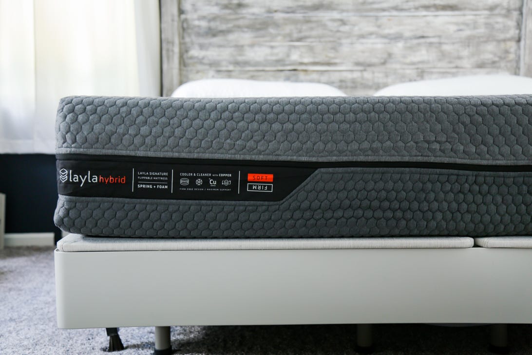 An overview of the Layla Hybrid mattress
