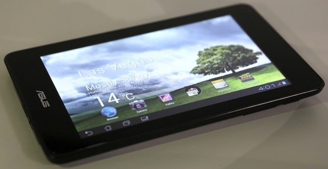 Could the Google tablet look like this Asus slate that was unveiled at CES earlier this year?