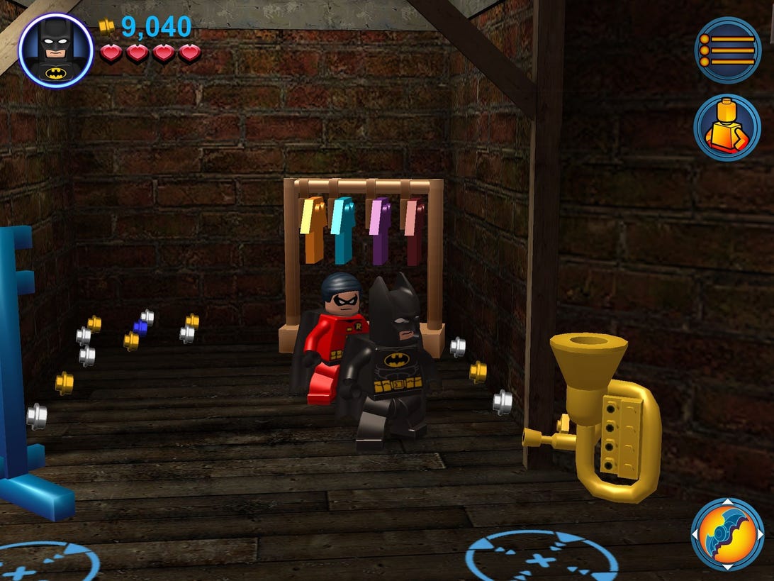 Lego Batman: DC Super Heroes looks console-quality on a Retina display.