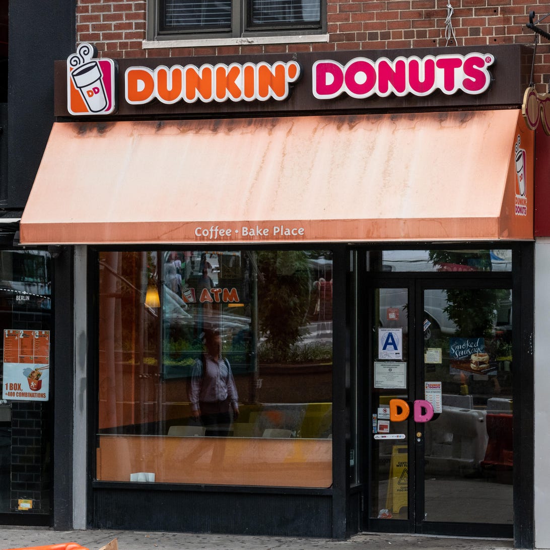 Dunkin' Donuts store in Union Square in New York City