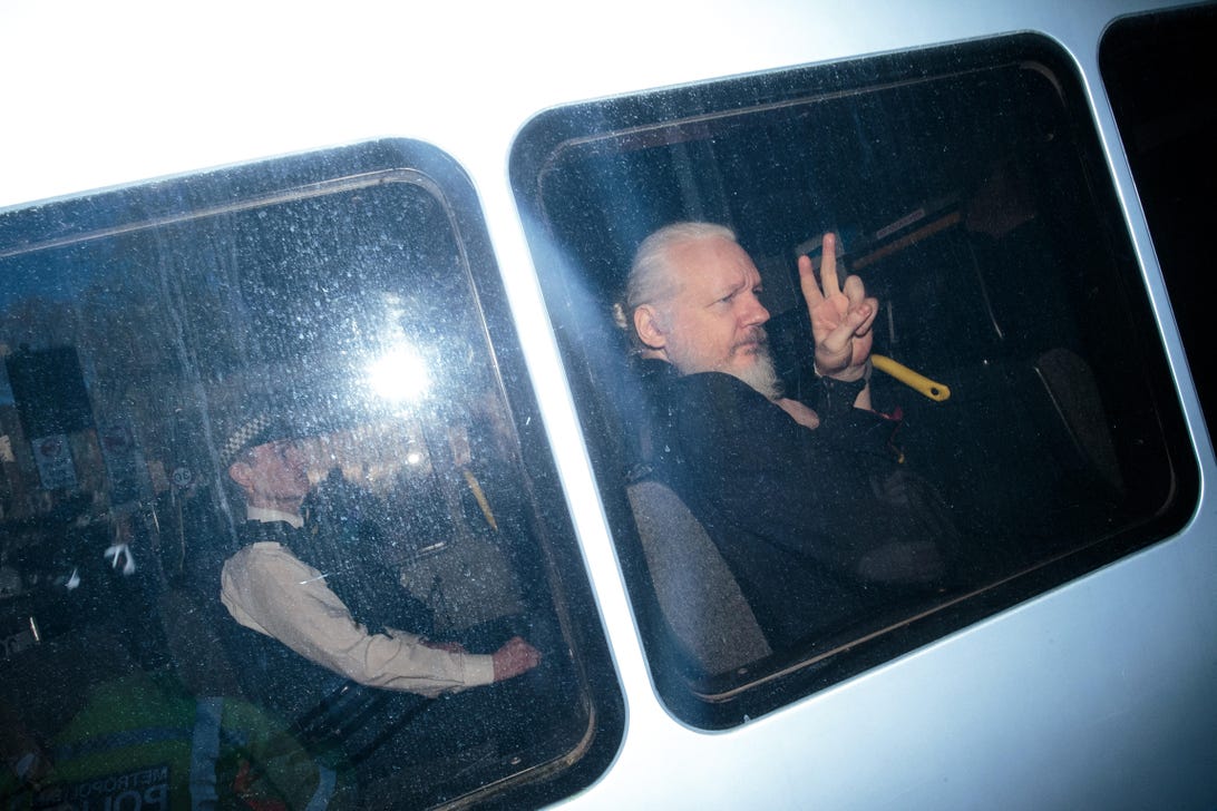 Julian Assange Arrested In London