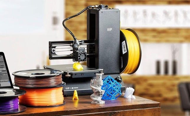 The new Monoprice 3D printer prints 3D things for 0