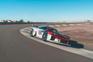 Porsche Mission R prototype quick drive review: Tomorrow
