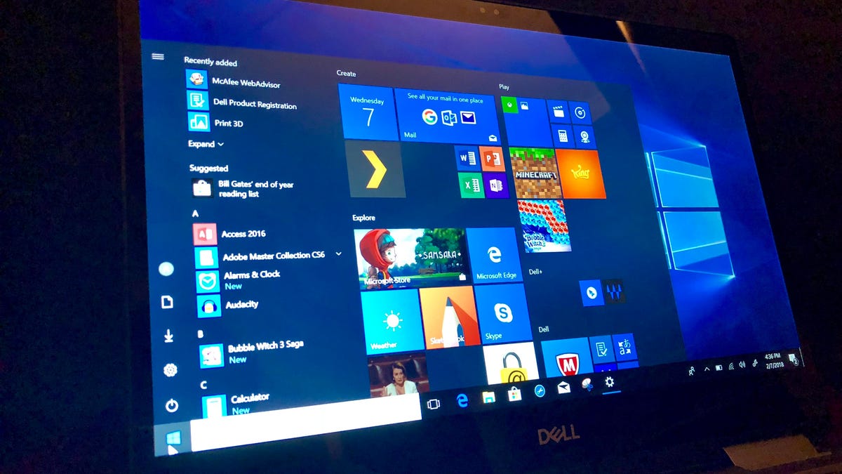 Windows 10 Start Menu How To Change It To Look However You Want Cnet