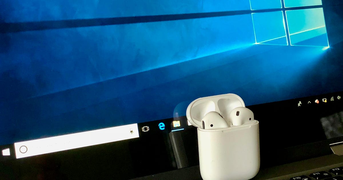 How To Pair Apple Airpods With Your Windows 10 Pc In One Minute Cnet