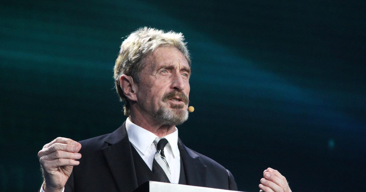 John McAfee's tumultuous life in tech and why it mattered     – CNET
