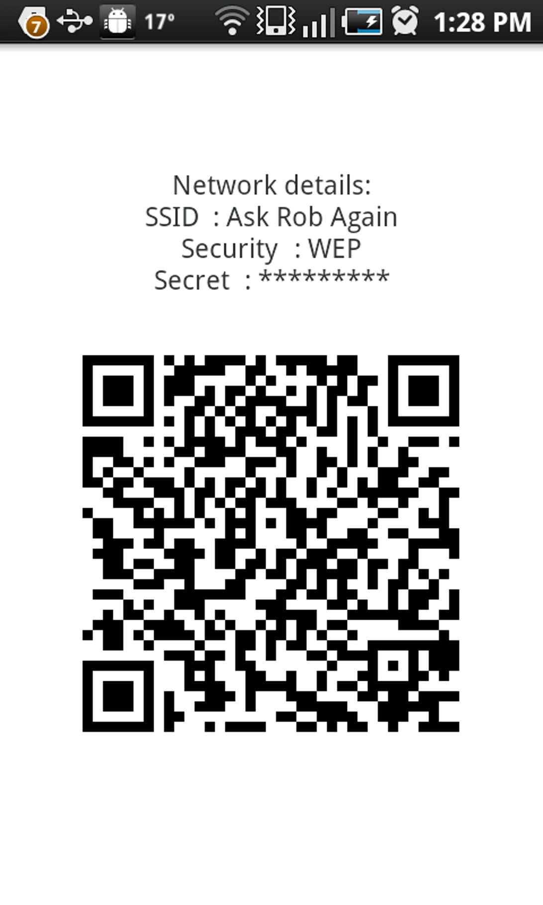 Step 4: Share your QR code.