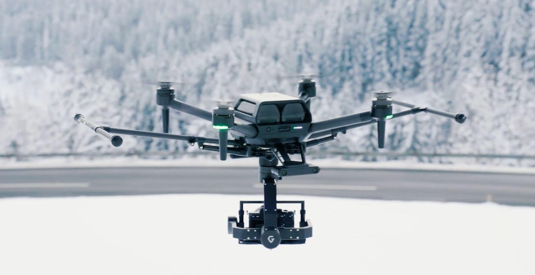 Sony debuted its Airpeak drone at CES 2021.