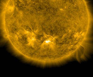 Watch the sun spit out a whopper X1 solar flare