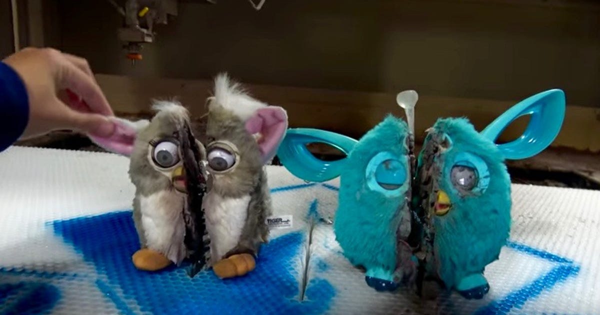 See what's inside a Furby Connect
