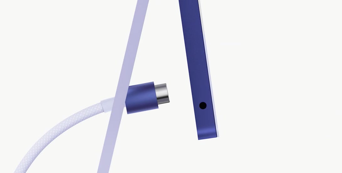 New iMac comes with magnetic power plug that doubles as Ethernet cable