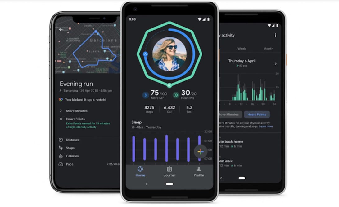 Google Fit now gives sleep insights and maps your running routes