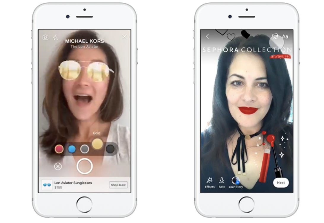 Facebook lets you ‘try on’ clothes and makeup with AR ads