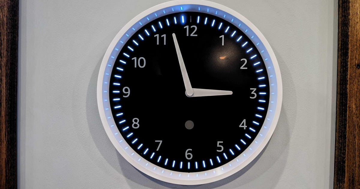 Echo Wall Clock Review When A Is Just And Also Another Page 2 Cnet - Wall Clocks Target Au