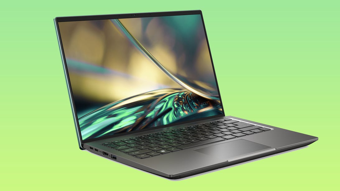 You might not think Acer’s skinny Swift X laptop is powerful enough, but it is