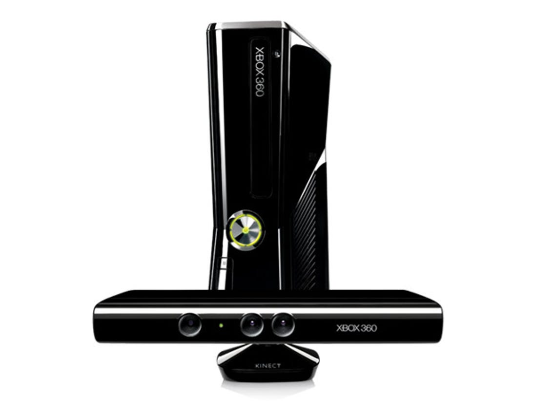 The Xbox 360 with Kinect.