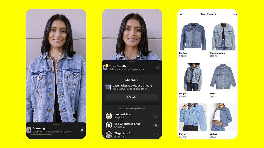 Snapchat brings visual search to the fore with Scan