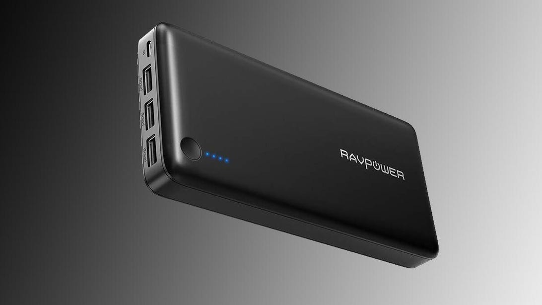 Charge three devices at once with this RAVPower 26,800-mAh power bank for  (Update: Expired)